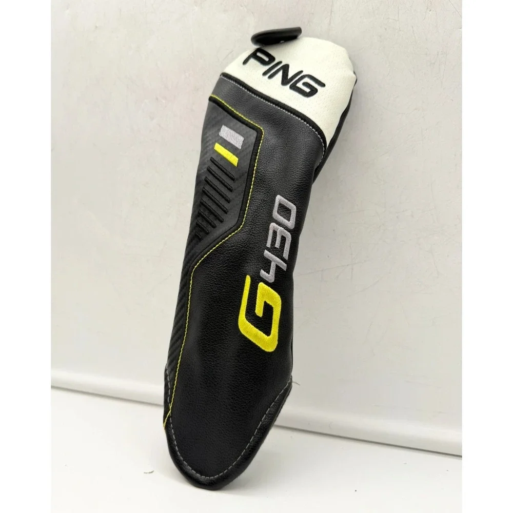 PING G430 Fairway Wood Headcover Golf Black White Chartreuse Adjustable Tag OEM